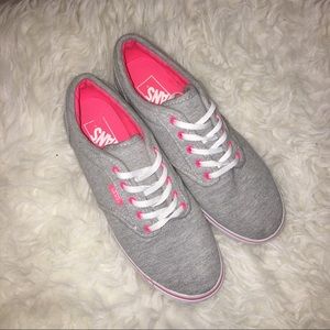 ✨Gray and pink Vans! ✨